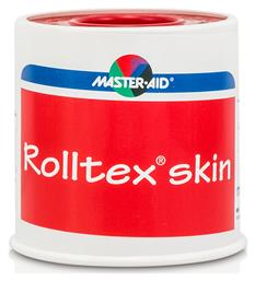 Master Aid Rolltex Skin Υφασμάτινη Επιδεσμική Ταινία 5cm x 5m