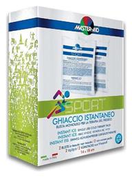 Sport Instant Ice Στιγμιαίος Πάγος 18x14cm 2τμχ Master Aid