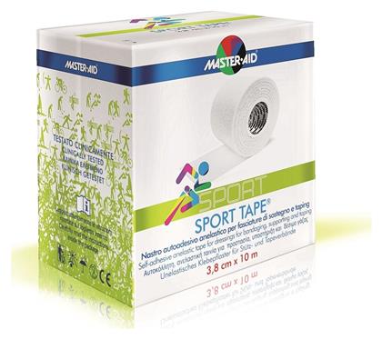 Sport Tape Αυτοκόλλητη Αθλητική Ταινία 3.8cm x 10m Master Aid