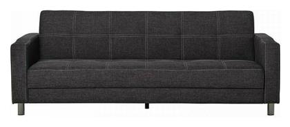 Matiz Τριθέσιος Καναπές Κρεβάτι Υφασμάτινος 206x81x81εκ. Γκρι - Zita Plus