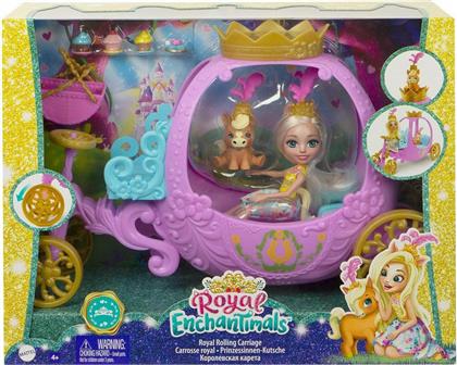 Mattel Enchantimals Royals Πριγκιπική Άμαξα για 4+ Ετών