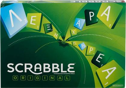 Mattel Επιτραπέζιο Παιχνίδι Scrabble Original Ελληνική Έκδοση για 2-4 Παίκτες 10+ Ετών από το Plaisio