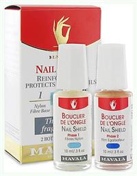 Nail Shield Σκληρυντικό με Πινέλο Two Phase System 2x10ml 20ml Mavala Switzerland