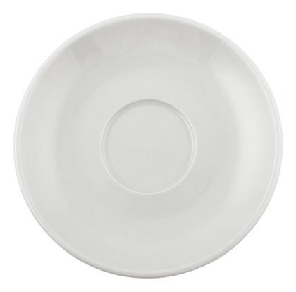 Πιατάκι Φλιτζανιού Κεραμικά Λευκό (6τμχ) Max Home