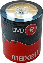 Maxell Εγγράψιμα DVD-R 16x 4.7GB Cake Box 100τμχ από το e-shop