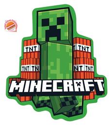 Μαξιλάρι 3d Mojang Minecraft 14 40 Cm Green 100% Velboa - Dimcol