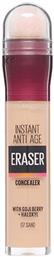 Instant Anti Age Eraser Liquid Concealer 07 Sand 6ml Κωδικός: 29317823 Maybelline