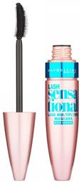 Lash Sensational Αδιάβροχη Mascara για Όγκο Black 9.5ml Maybelline