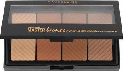 Maybelline Master Bronze Color & Highlighting Kit 14gr από το Attica The Department Store