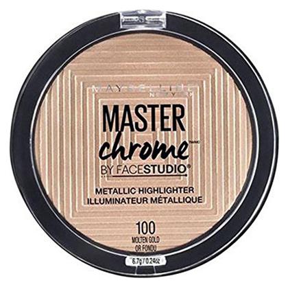 Master Chrome Metal 100 Molten Gold Maybelline