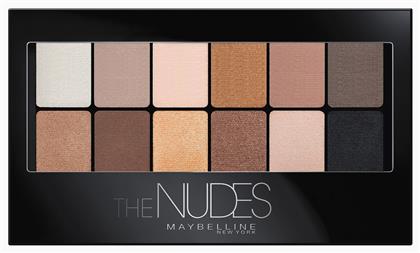 Maybelline Nudes Παλέτα με Σκιές Ματιών σε Στερεή Μορφή Πολύχρωμη 9.6gr