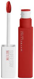 Super Stay Matte Ink Long Lasting Liquid Κραγιόν Matte 118 Dancer 5ml Maybelline