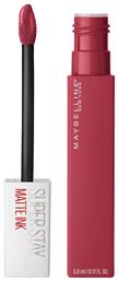 Super Stay Matte Ink Long Lasting Liquid Κραγιόν Matte 80 Ruler 5ml Maybelline