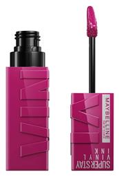Super Stay Vinyl Ink Long Lasting Liquid Κραγιόν Sheer 170 Unafraid 4.2ml Maybelline