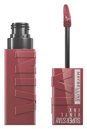 Super Stay Vinyl Ink Long Lasting Liquid Κραγιόν Sheer 40 Witty 4.2gr Maybelline