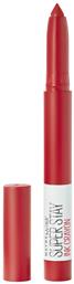 Superstay Ink Crayon Long Lasting Pencil Κραγιόν Matte 45 Hustle in Heels 1.5gr Maybelline