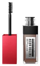 Tattoo Brow 36H Gel για Φρύδια 255 Soft Brown Maybelline