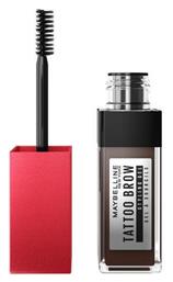 Tattoo Brow 36H Gel για Φρύδια 260 Deep Brown Maybelline