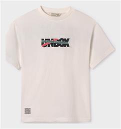 Παιδικό T-shirt κρεμ (# Unbox Mayoral