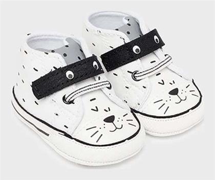 Βρεφικά Sneakers Αγκαλιάς Λευκά Mayoral