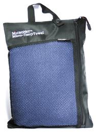 Terry Πετσέτα Προσώπου Microfiber Μπλε 128x77cm McNett