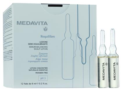 Requilibre Sebum Balancing Scalp Lotion 12x6ml Medavita
