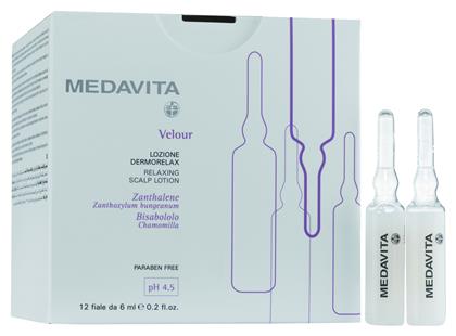 Velour Relaxing Scalp Lotion 12x6ml Medavita