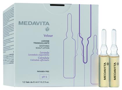 Velour Soothing Scalp Lotion 12x6ml Medavita