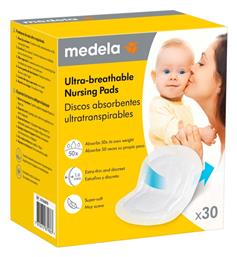 Ultra Breathable Επιθέματα Στήθους 30τμχ Medela