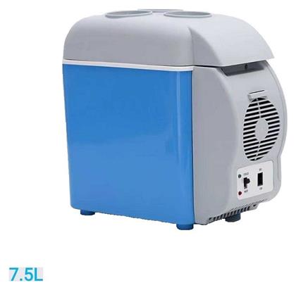 Φορητό Ψυγείο Ηλεκτρικό 7.5lt 12V Μπλε Media Wave