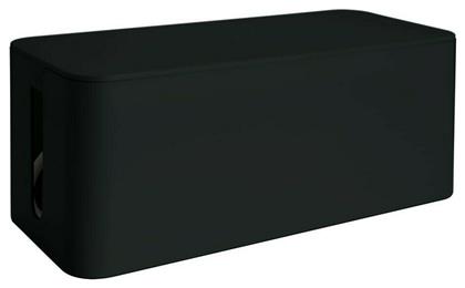Cable Tidy Box Μαύρο Μικρό MediaRange