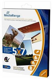 Φωτογραφικό Χαρτί High Glossy 13x18 220gr/m² για Εκτυπωτές Inkjet 50 Φύλλα MediaRange