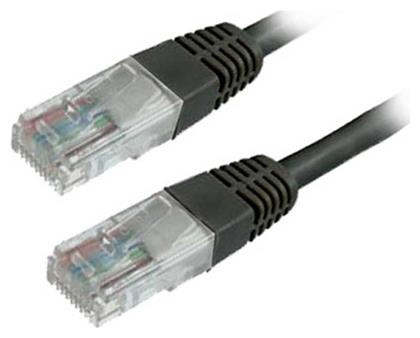 U/UTP Cat.6 Καλώδιο Δικτύου Ethernet 2m Μαύρο MediaRange
