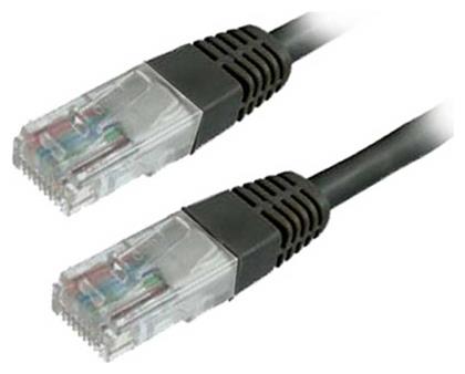 U/UTP Cat.6 Καλώδιο Δικτύου Ethernet 3m Μαύρο MediaRange