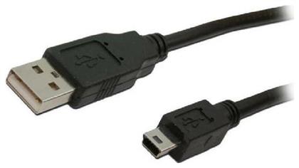 USB 2.0 Cable USB-A male - mini USB-B male 1.5m (MRCS113) MediaRange