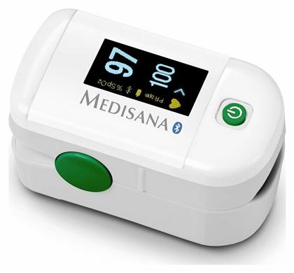 PM 100 Connect Παλμικό Οξύμετρο Δακτύλου με Bluetooth Λευκό Medisana