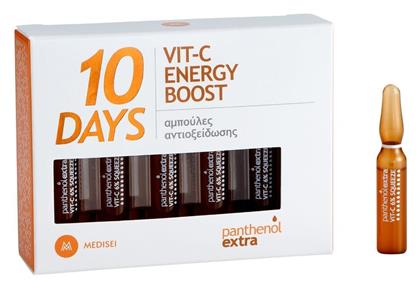 Panthenol Extra 10 Days Vit-C Energy Boost Face Serum 10x2ml Medisei