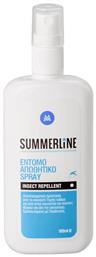 Summerline Εντομοαπωθητική Λοσιόν σε Spray Κατάλληλη για Παιδιά 100ml Medisei