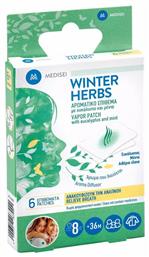 Winter Herbs Αρωματικό Επίθεμα με Ευκάλυπτο και Μέντα 6τμχ Medisei
