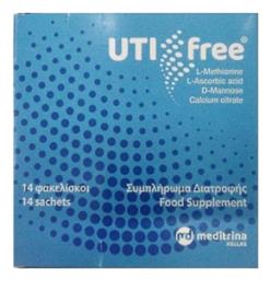 UTI Free 14 φακελίσκοι Meditrina