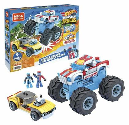 Τουβλάκια Hot Wheels Rodger Dodger & Hot Wheels Racing για 5+ Ετών 251τμχ Mega Bloks