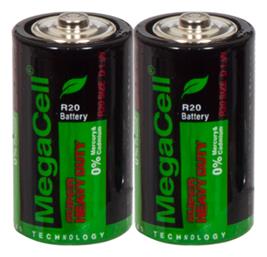 Μπαταρίες Zinc D 1.5V 24τμχ Megacell