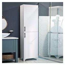 Στήλη Μπάνιου Δαπέδου Μ49xΒ31.8xΥ173.9cm Λευκή Megapap από το Designdrops