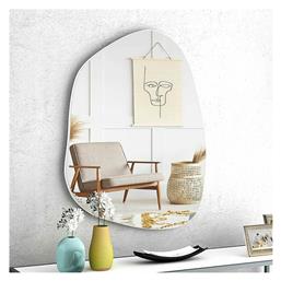 Denza Καθρέπτης Τοίχου με Ξύλινο Πλαίσιο 100x80cm Megapap