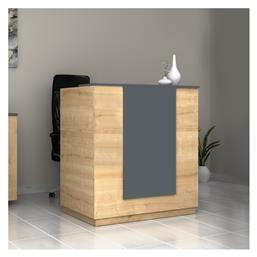 Gemini Επαγγελματικό Γραφείο Υποδοχής με Διαστάσεις Π100xΒ70xΥ110cm Megapap