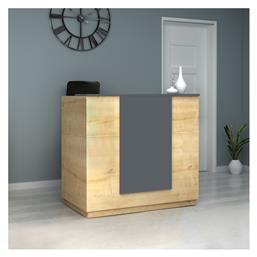 GEMINI Επαγγελματικό Γραφείο Υποδοχής με Διαστάσεις Π120xΒ70xΥ110cm Megapap