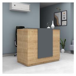 Gemini Επαγγελματικό Γραφείο Υποδοχής με Διαστάσεις Π150xΒ70xΥ110cm Megapap