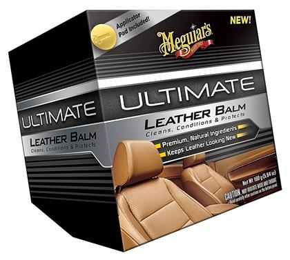 Meguiar's Αλοιφή Γυάλισμα / Καθάρισμα / Προστασία για Δερμάτινα Μέρη με Άρωμα Καρύδα Ultimate Leather Balm 160gr - Meguiars