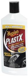 Meguiar's Αλοιφή Καθαρισμού για Φανάρια Plast-X Clear Plastic Cleaner & Polish 296ml - Meguiars