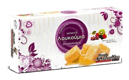 Λουκούμια Φρούτα του Δάσους 300gr Meletiadis